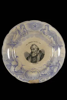 Hippolyte Boulenger assiette plate Île-de-France, France 1863-1878 1961.95.25 Photo