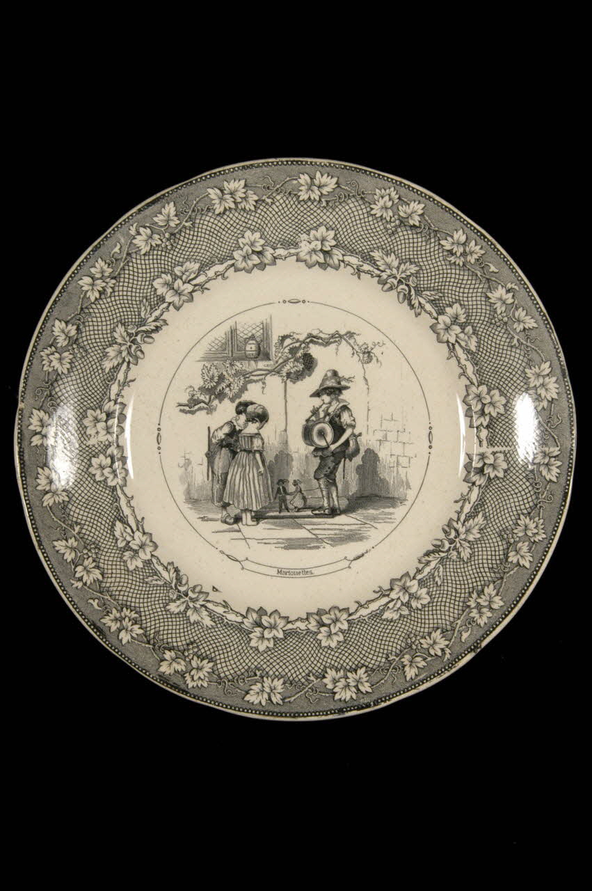 assiette plate 1962.10.10 Photo