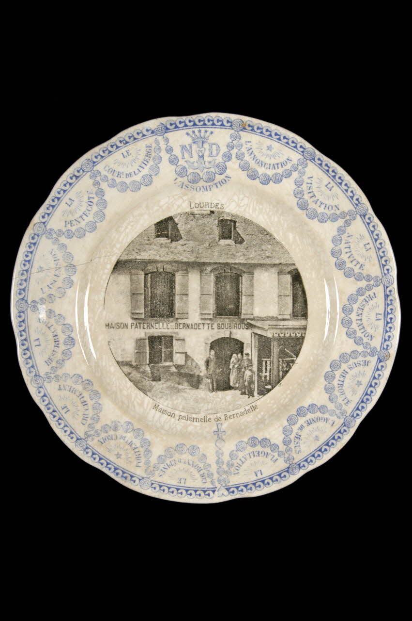 assiette plate 1962.15.2 Photo