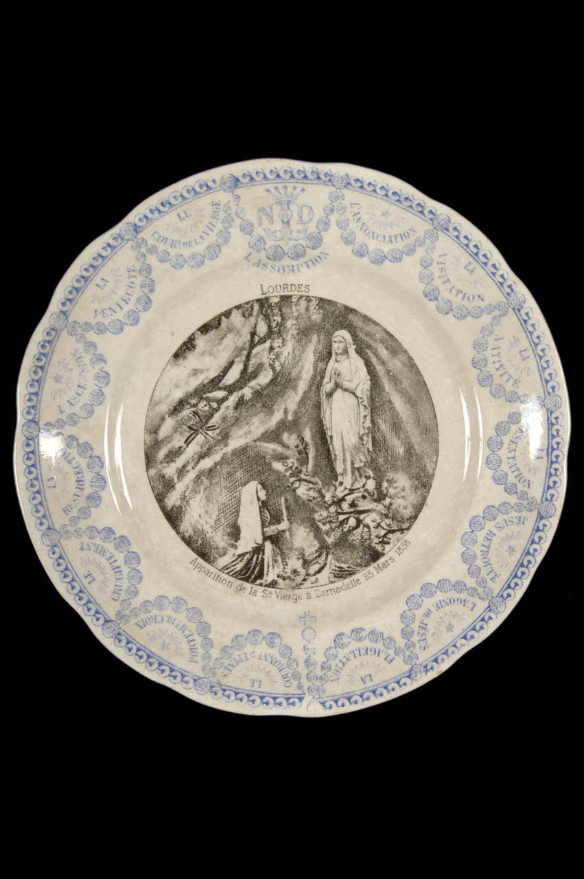 assiette plate 1962.15.3 Photo