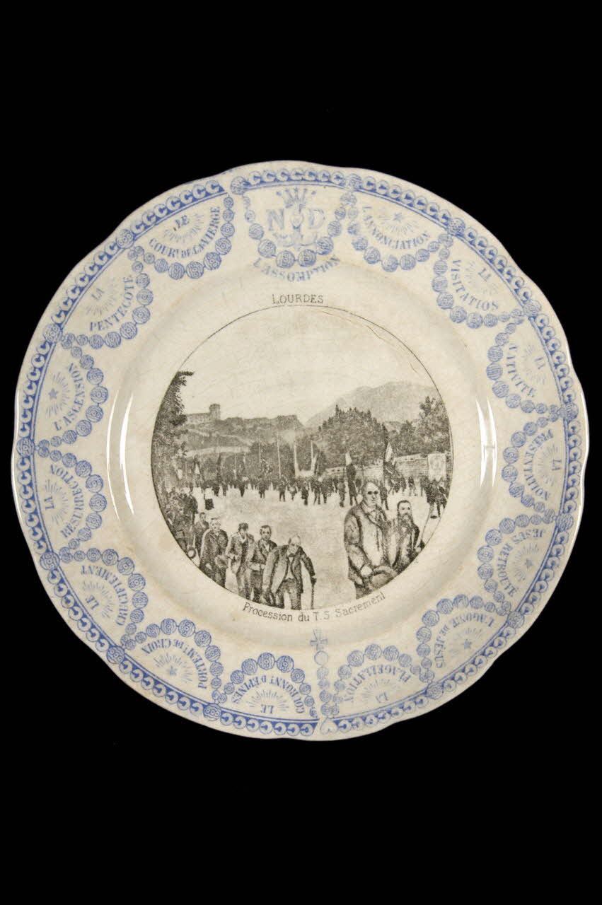 assiette plate 1962.15.5 Photo