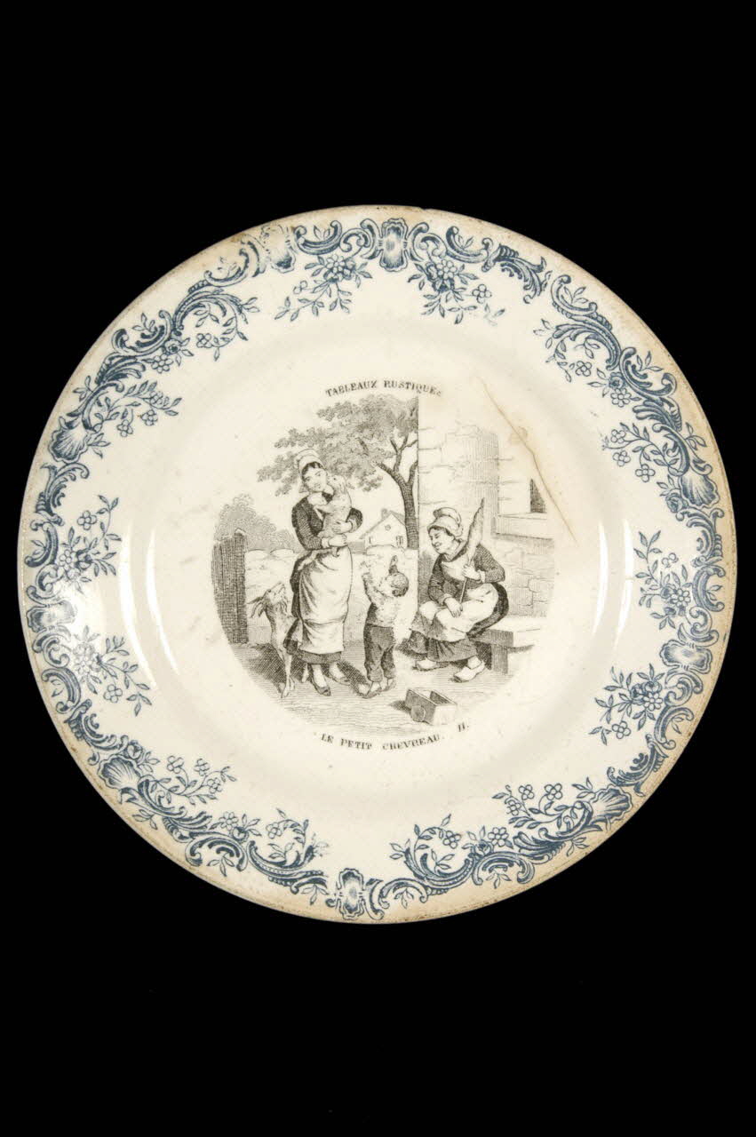 assiette plate 1962.72.3 Photo