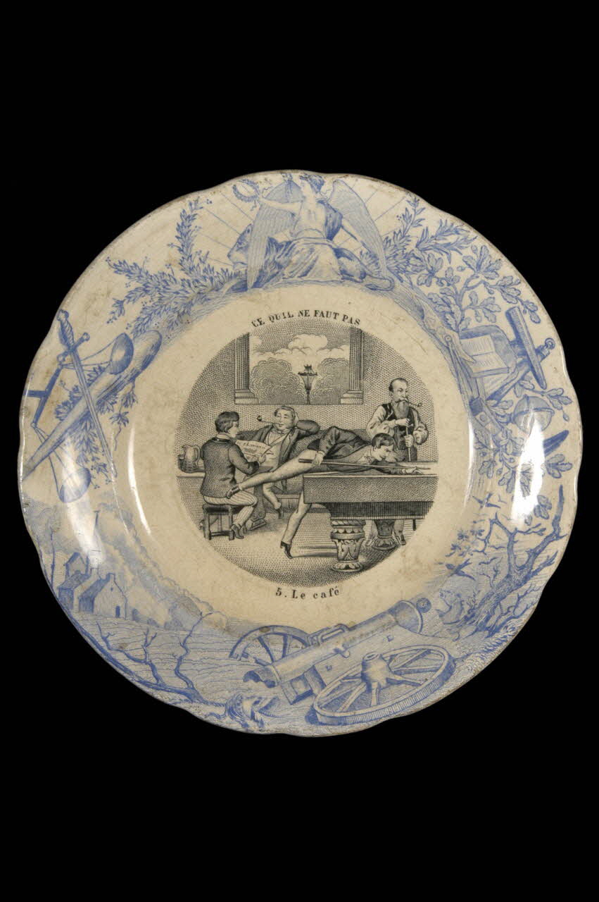 assiette plate 1962.83.6 Photo