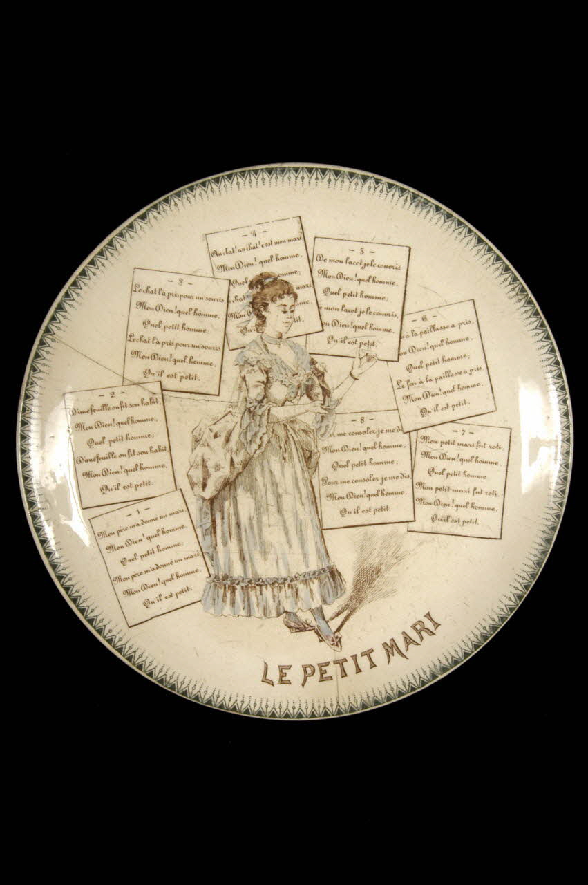 assiette plate 1962.9.1 Photo