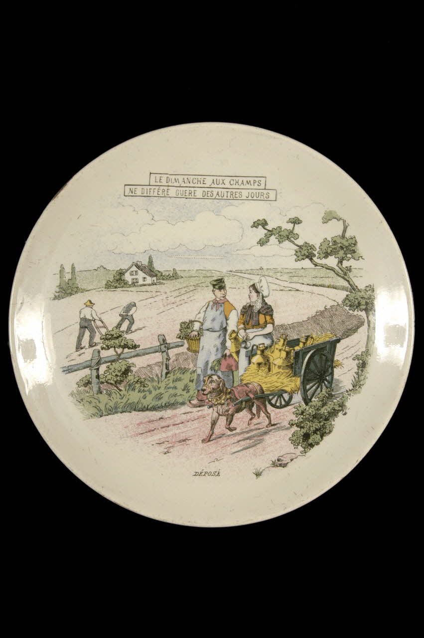 assiette plate 1962.9.2 Photo