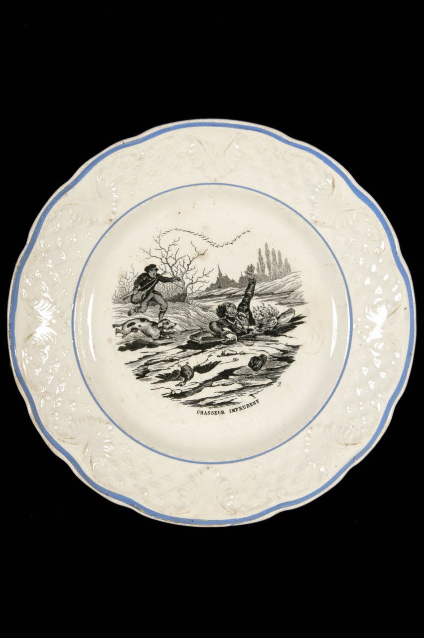 assiette plate 1963.110.3 Photo