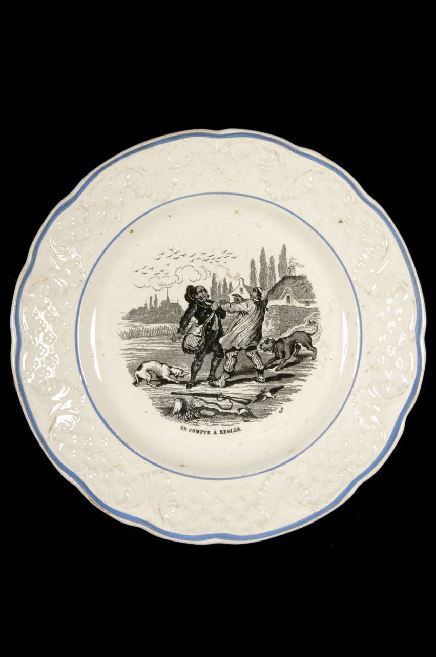 assiette plate 1963.110.4 Photo