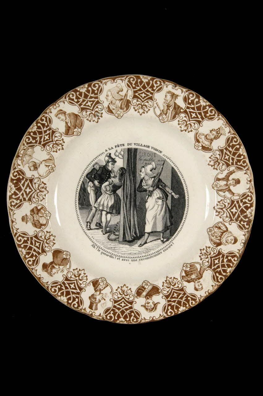 assiette plate 1963.129.16 Photo