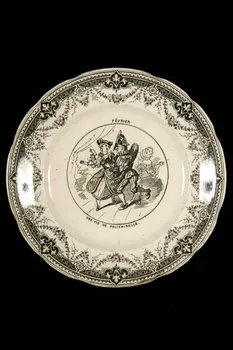 assiette plate 1963.129.21 Photo