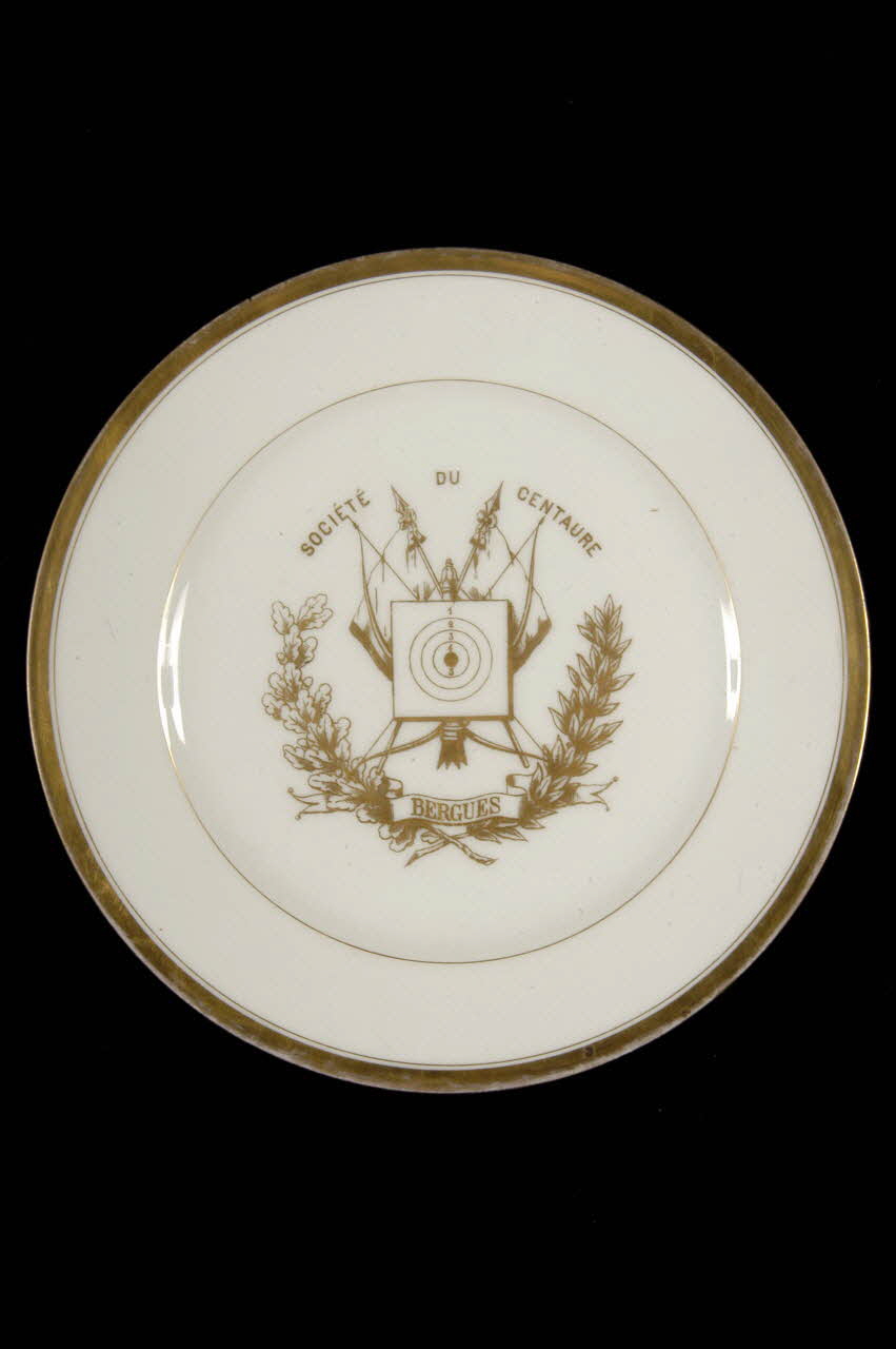 assiette plate 1900-1925 1963.133.13 Photo