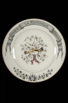 assiette plate 1900-1925 1963.133.16 Photo