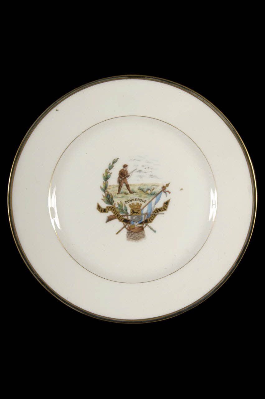 assiette plate Île-de-France, France 1900-1925 1963.133.7 Photo