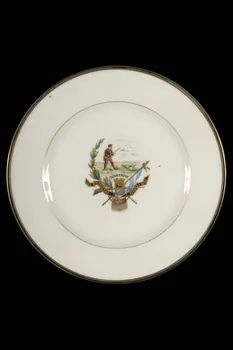 assiette plate Île-de-France, France 1900-1925 1963.133.7 Photo