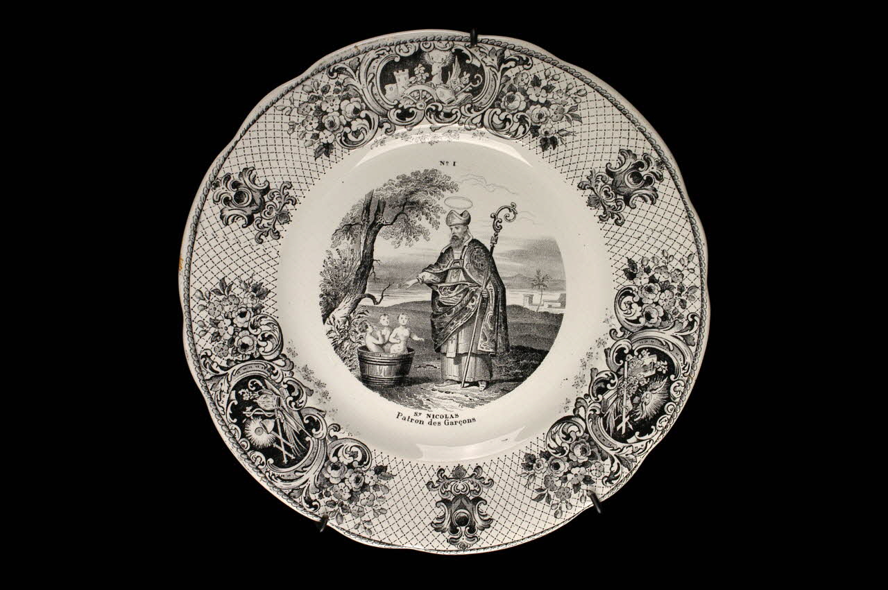 assiette plate 1963.138.1 Photo
