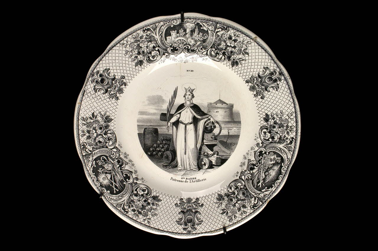 assiette plate 1963.138.10 Photo