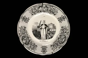 assiette plate 1963.138.10  Photo