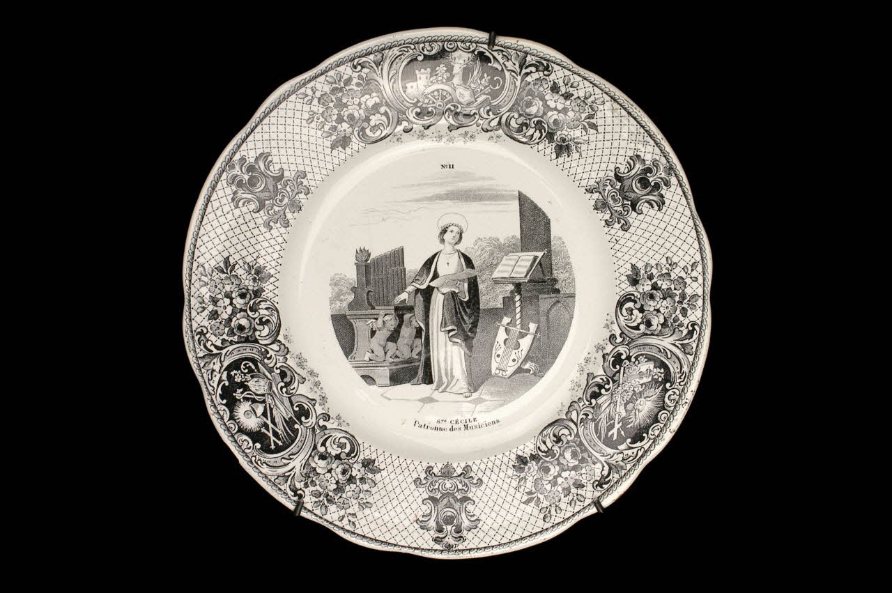 assiette plate 1963.138.11 Photo