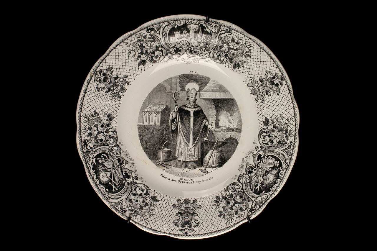 assiette plate 1963.138.2 Photo