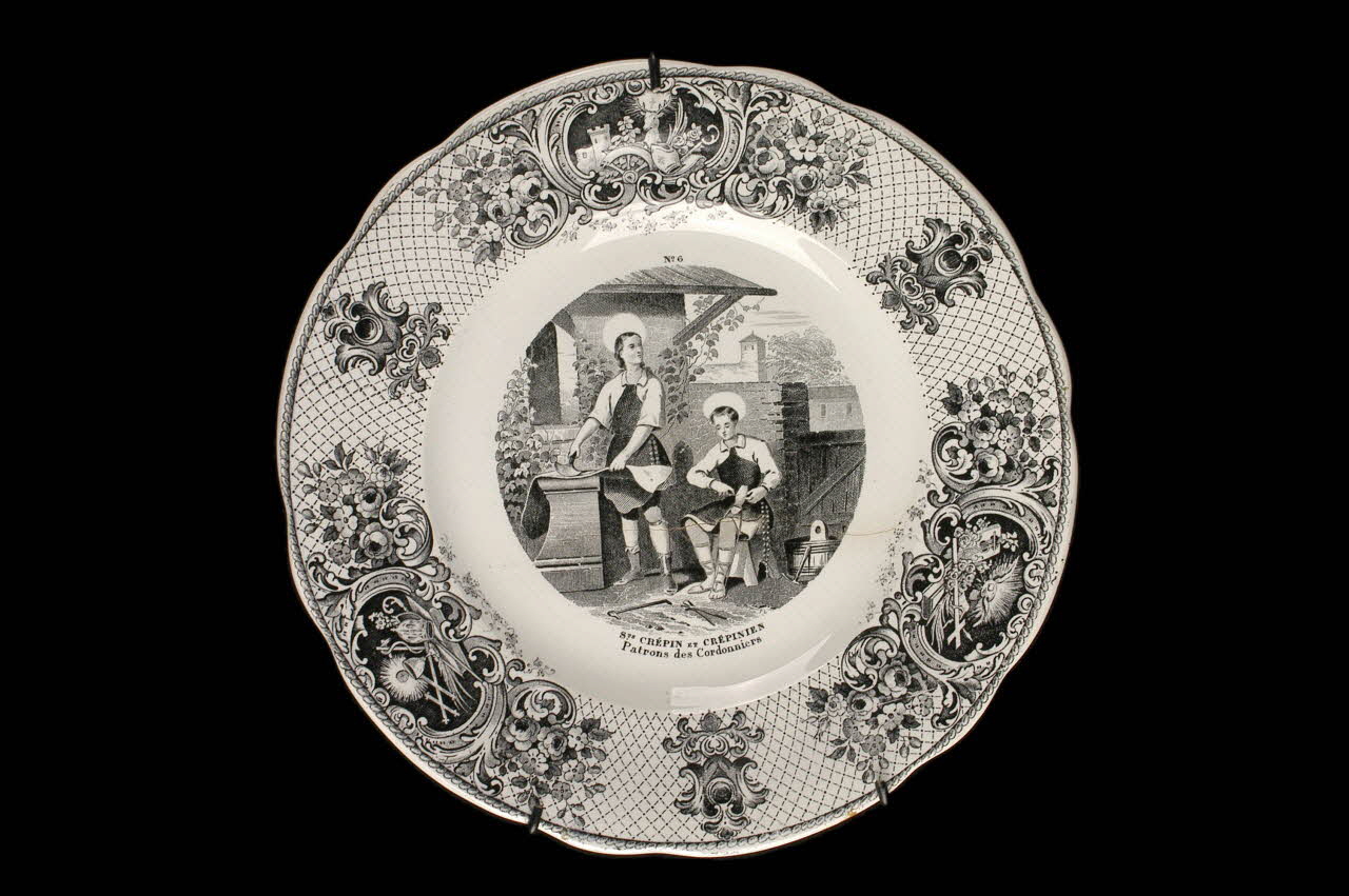assiette plate 1963.138.6 Photo