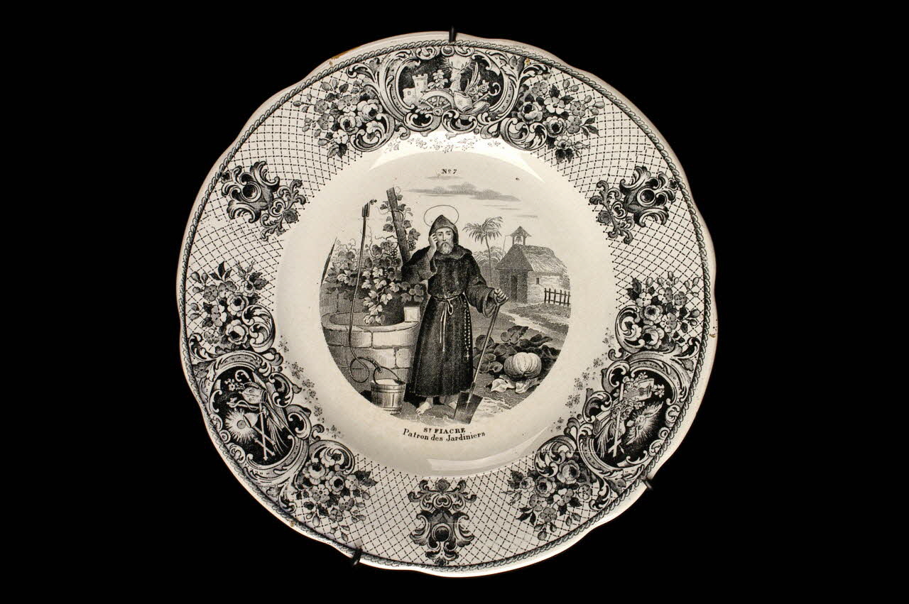 assiette plate 1963.138.7 Photo