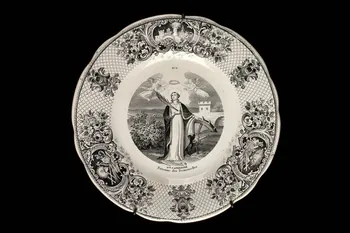 assiette plate 1963.138.9 Photo