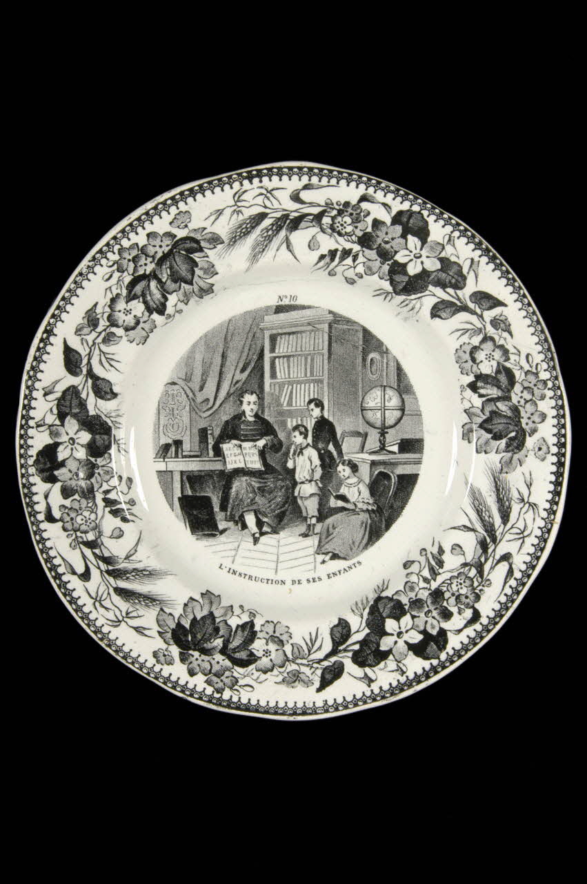assiette plate 1963.143.11 Photo