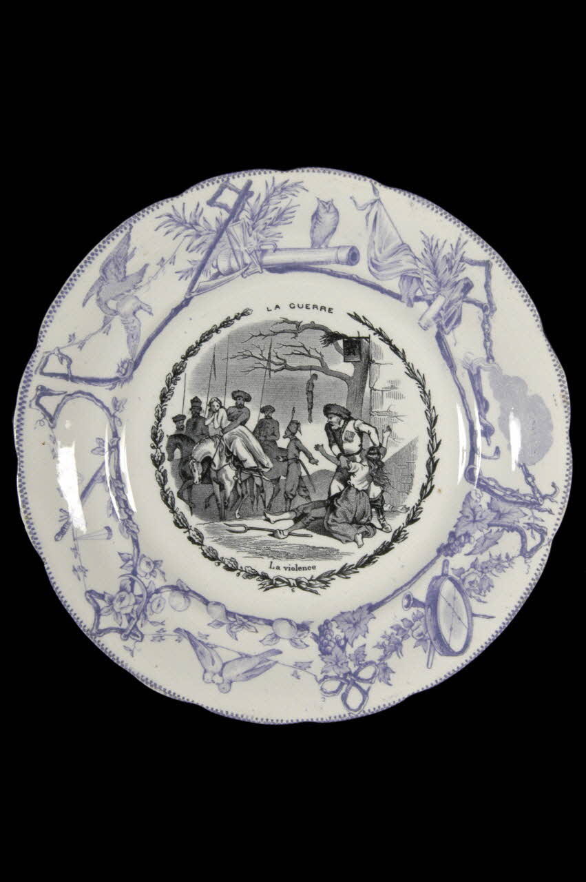 assiette plate 1963.33.12 Photo