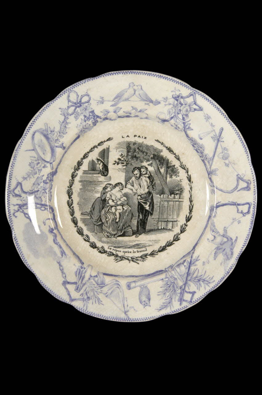 assiette plate 1963.33.14 Photo