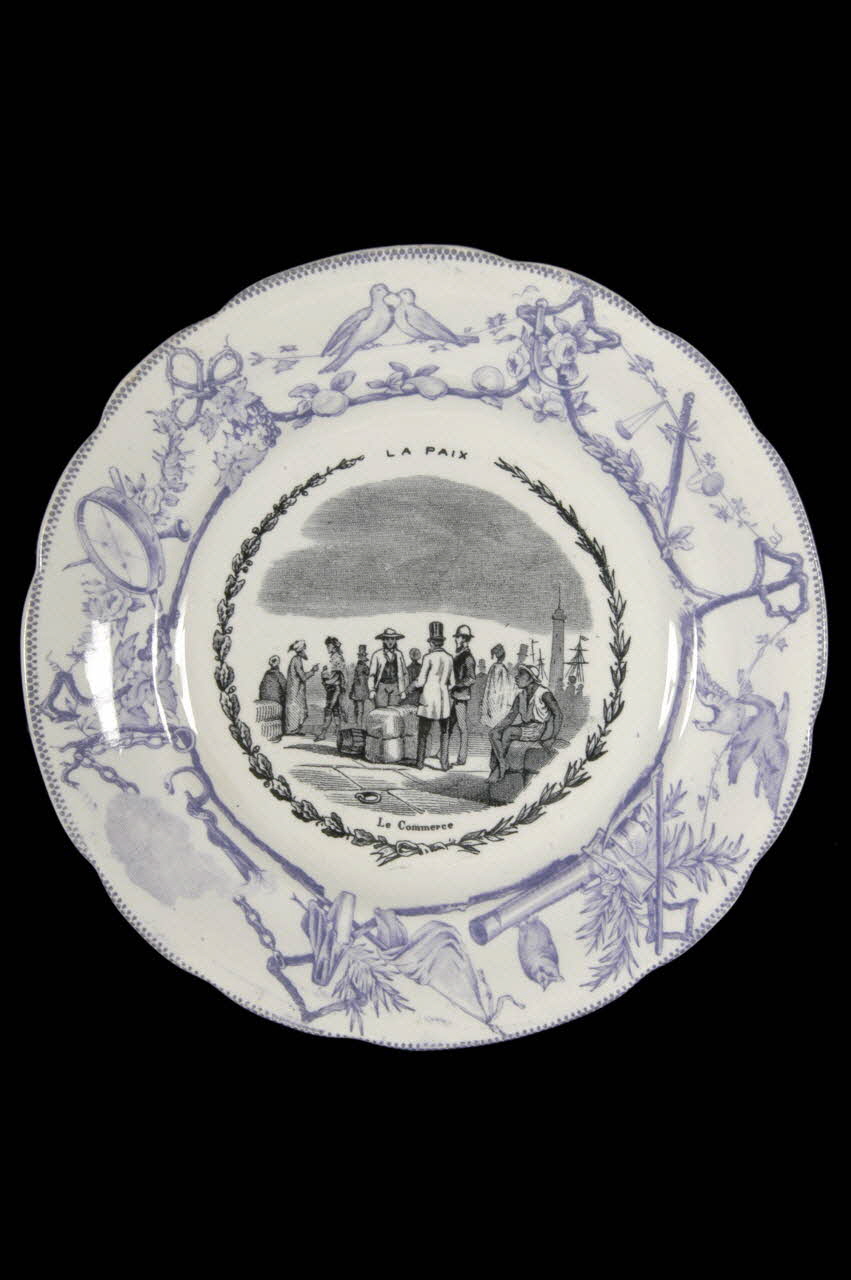 assiette plate 1963.33.15 Photo