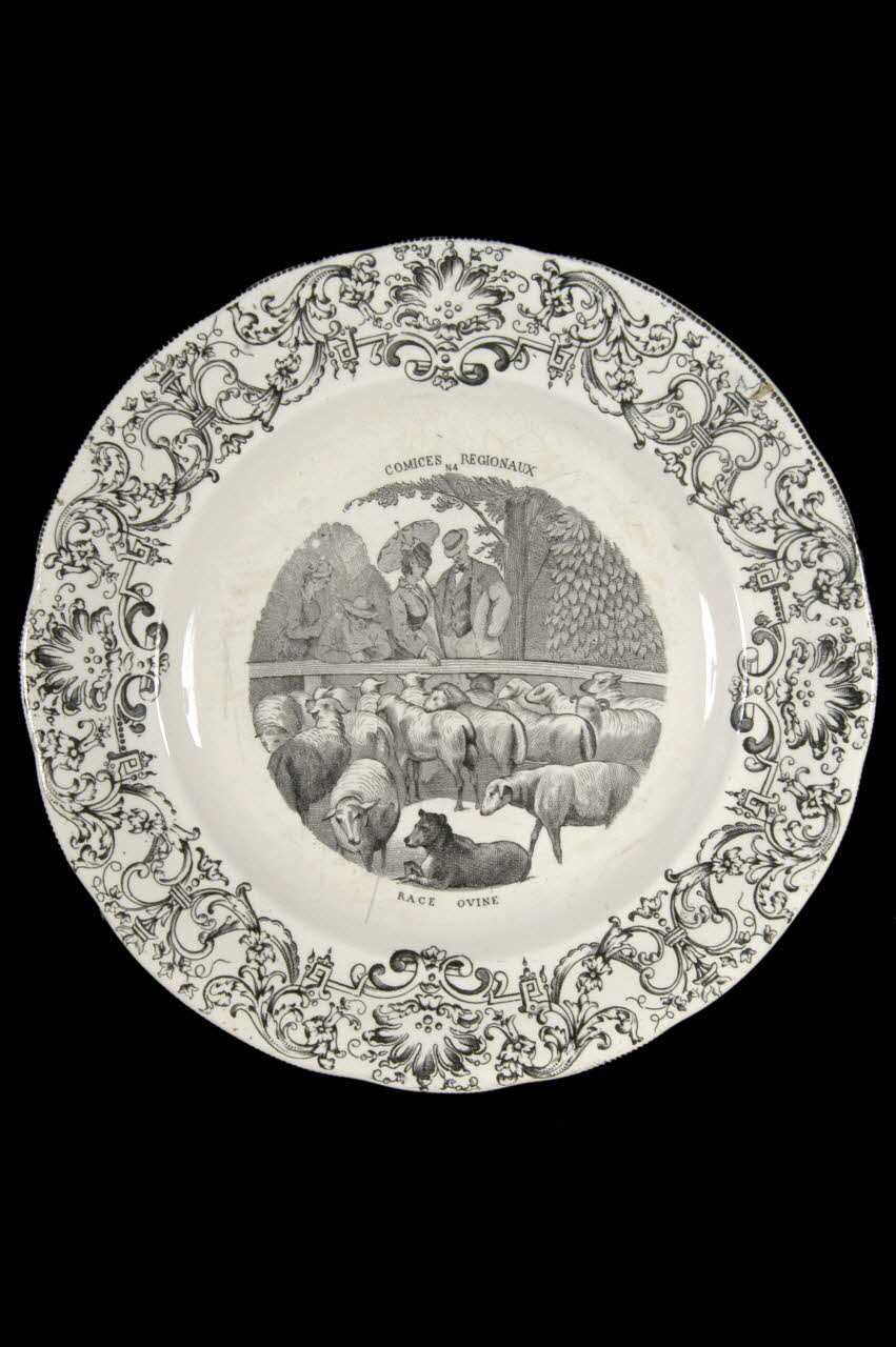 assiette plate 1963.33.19 Photo