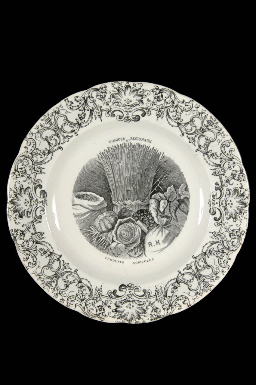 assiette plate 1963.33.22 Photo