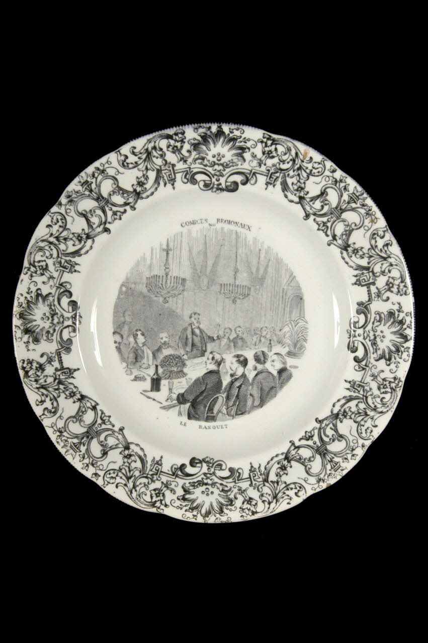 assiette plate 1963.33.26 Photo