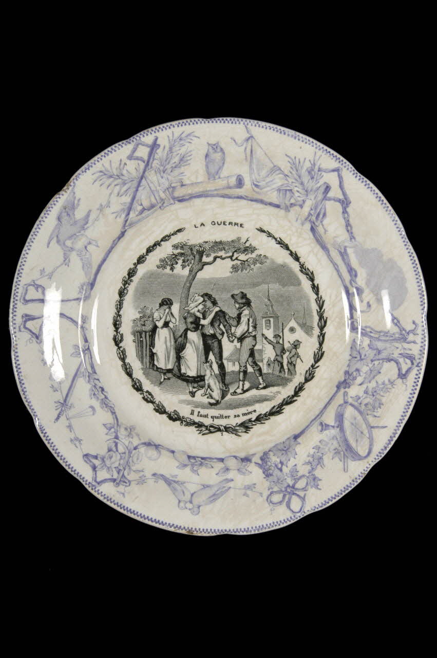 assiette plate 1963.33.8 Photo