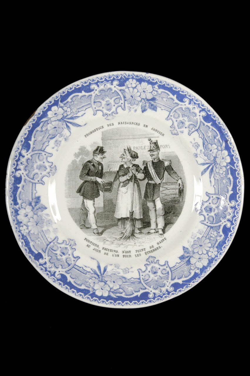 assiette plate 1963.39.17 Photo