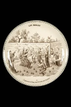 assiette plate 1963.57.6 Photo Mucem