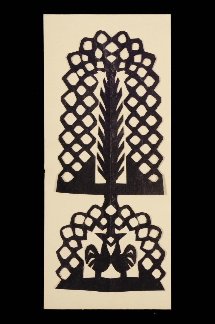 papier découpé wycinanka (wycinanki) DMH1963.52.83 Photo