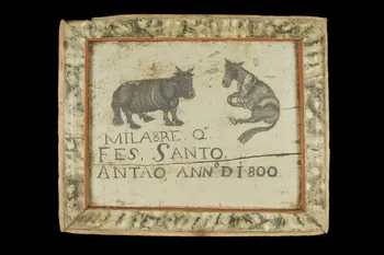 tableau dit "milagre" (miracle) 1800 DMH1963.67.38 Photo