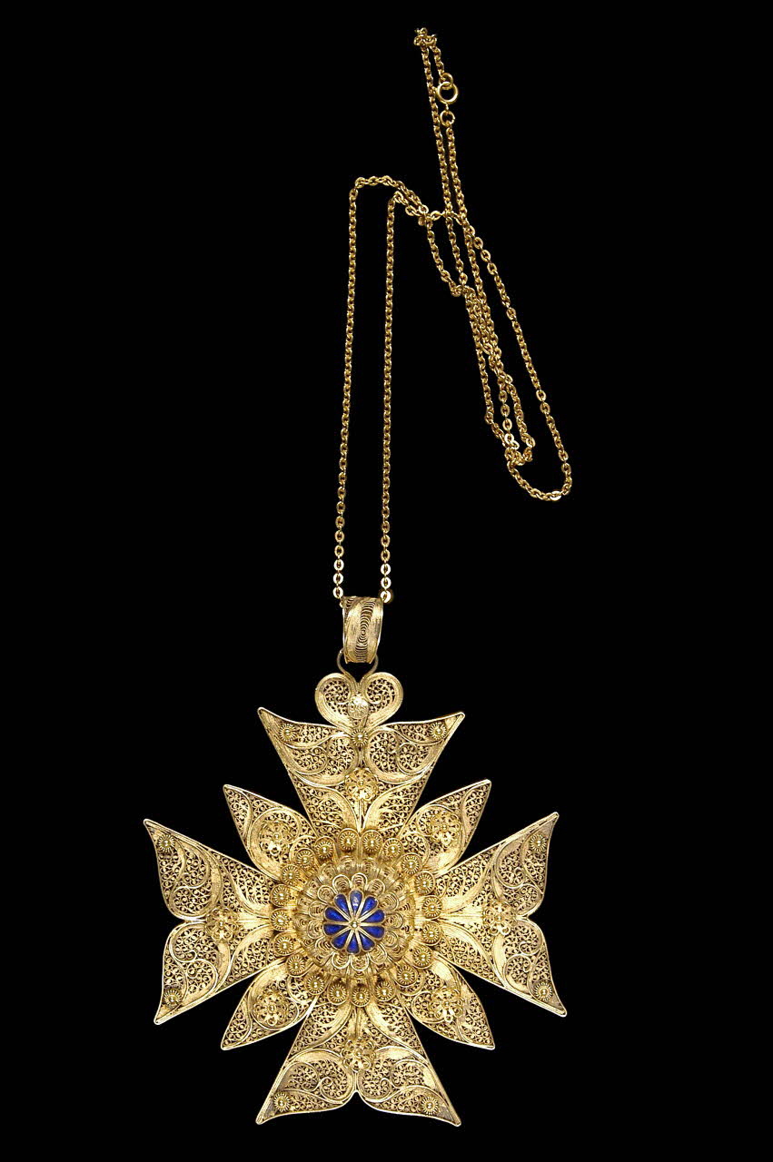 pendentif croix de Malte DMH1963.67.55 Photo