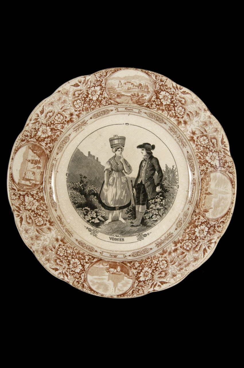 assiette plate 1964.55.8 Photo