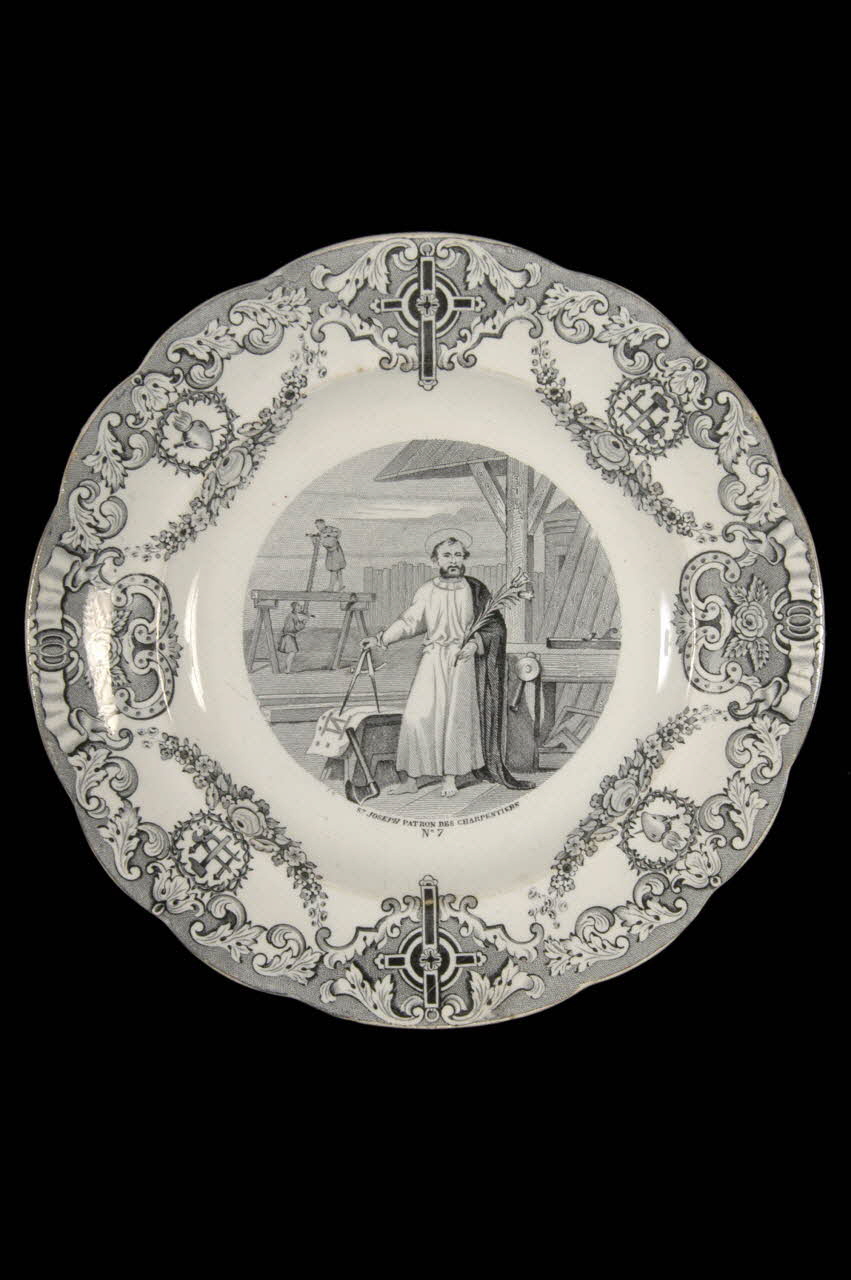 assiette plate 1964.95.2 Photo