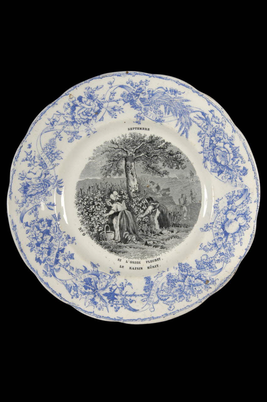 assiette plate 1964.98.10 Photo