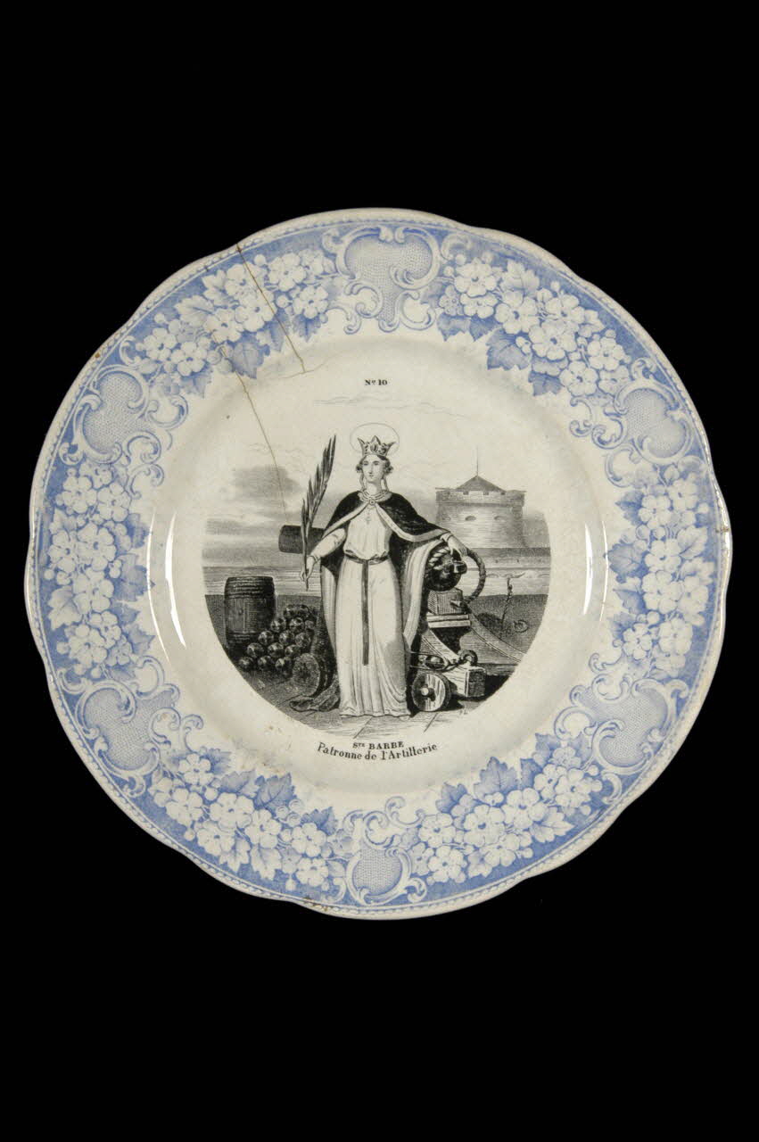 assiette plate 1964.98.7 Photo