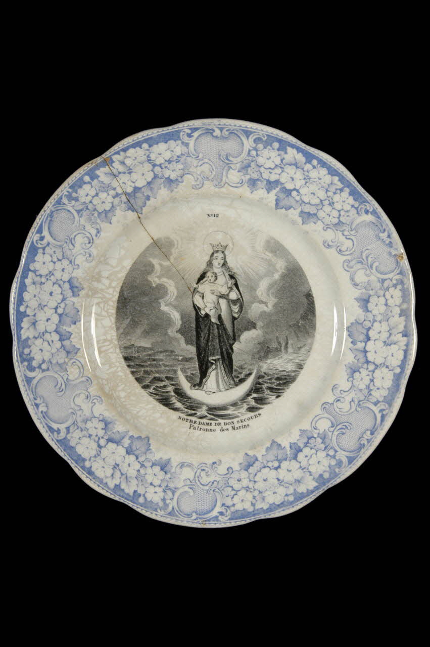 assiette plate 1964.98.8 Photo