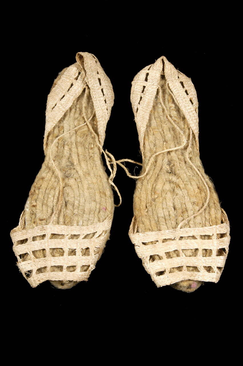 espadrille DMH1964.45.2.1-2 Photo