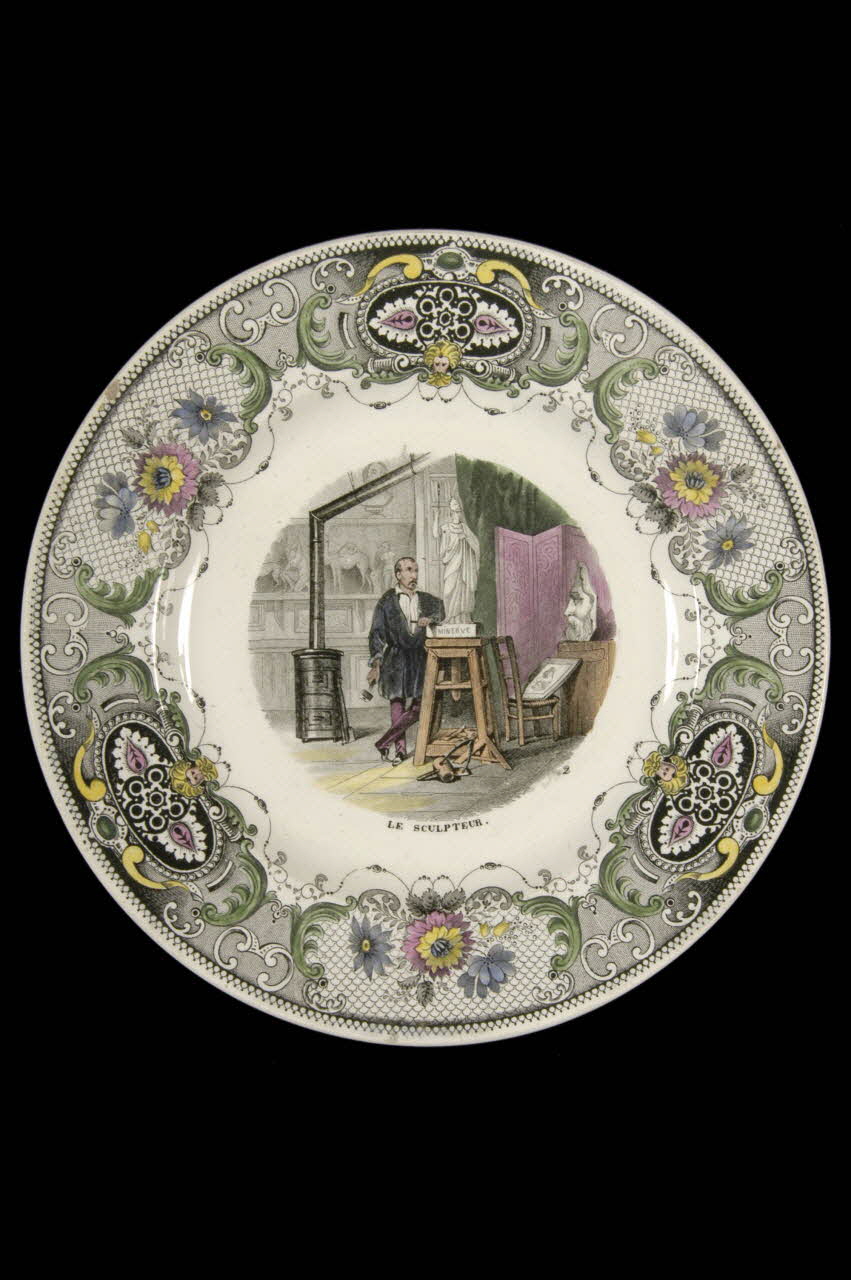 assiette plate 1965.18.1 Photo