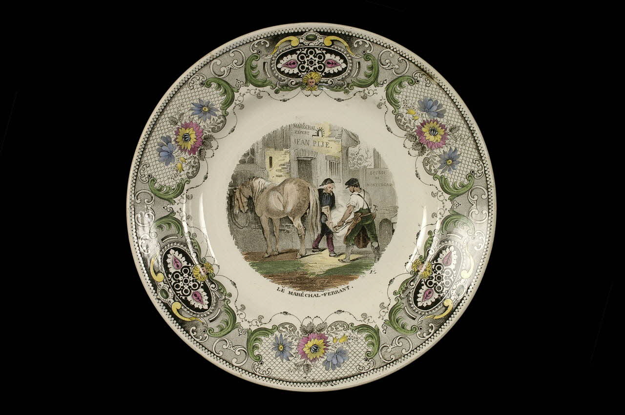 assiette plate 1965.18.10 Photo
