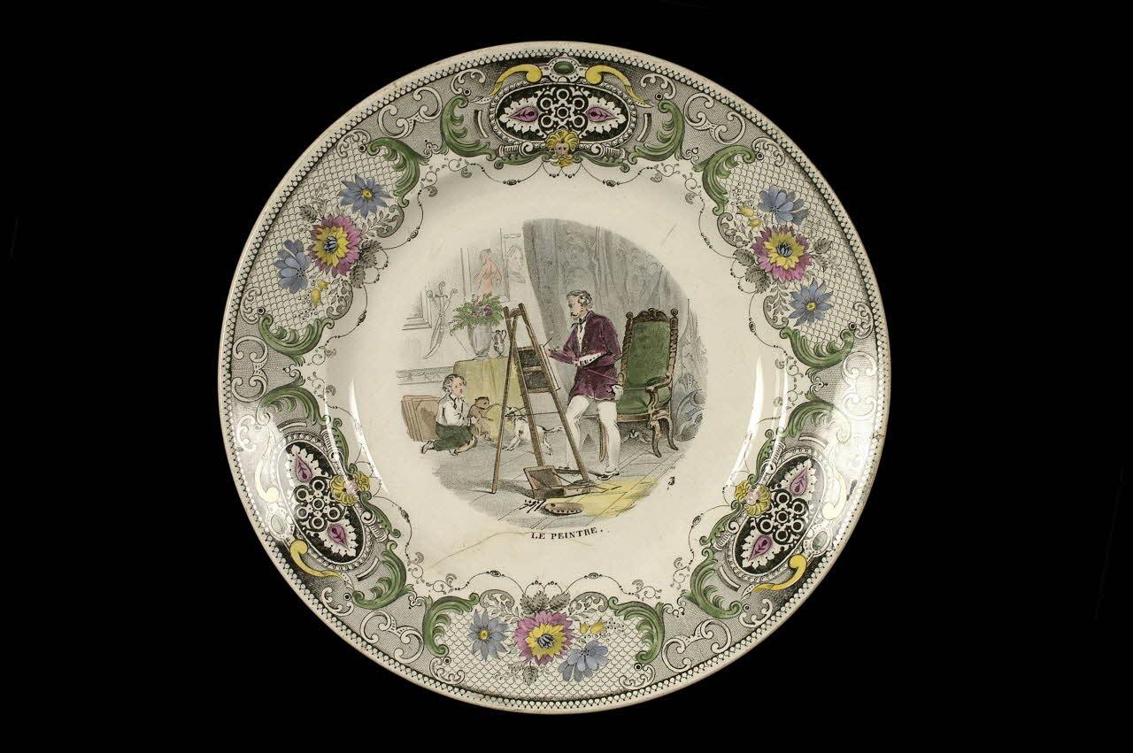 assiette plate 1965.18.2 Photo