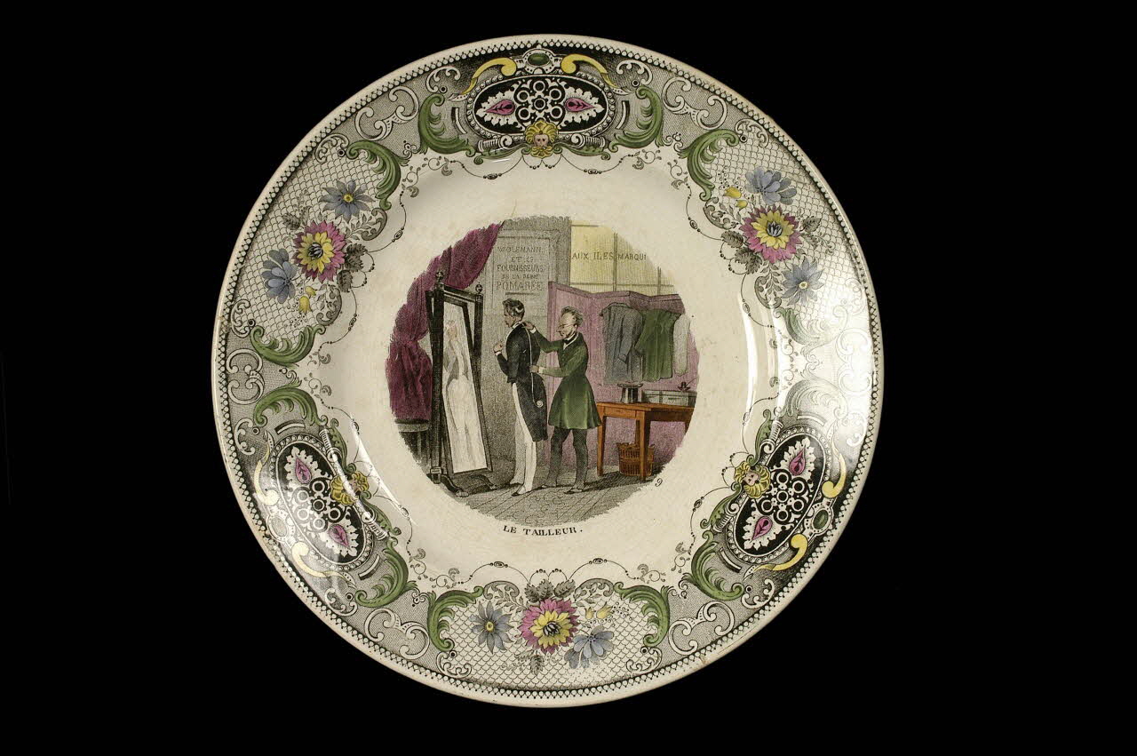 assiette plate 1965.18.7 Photo