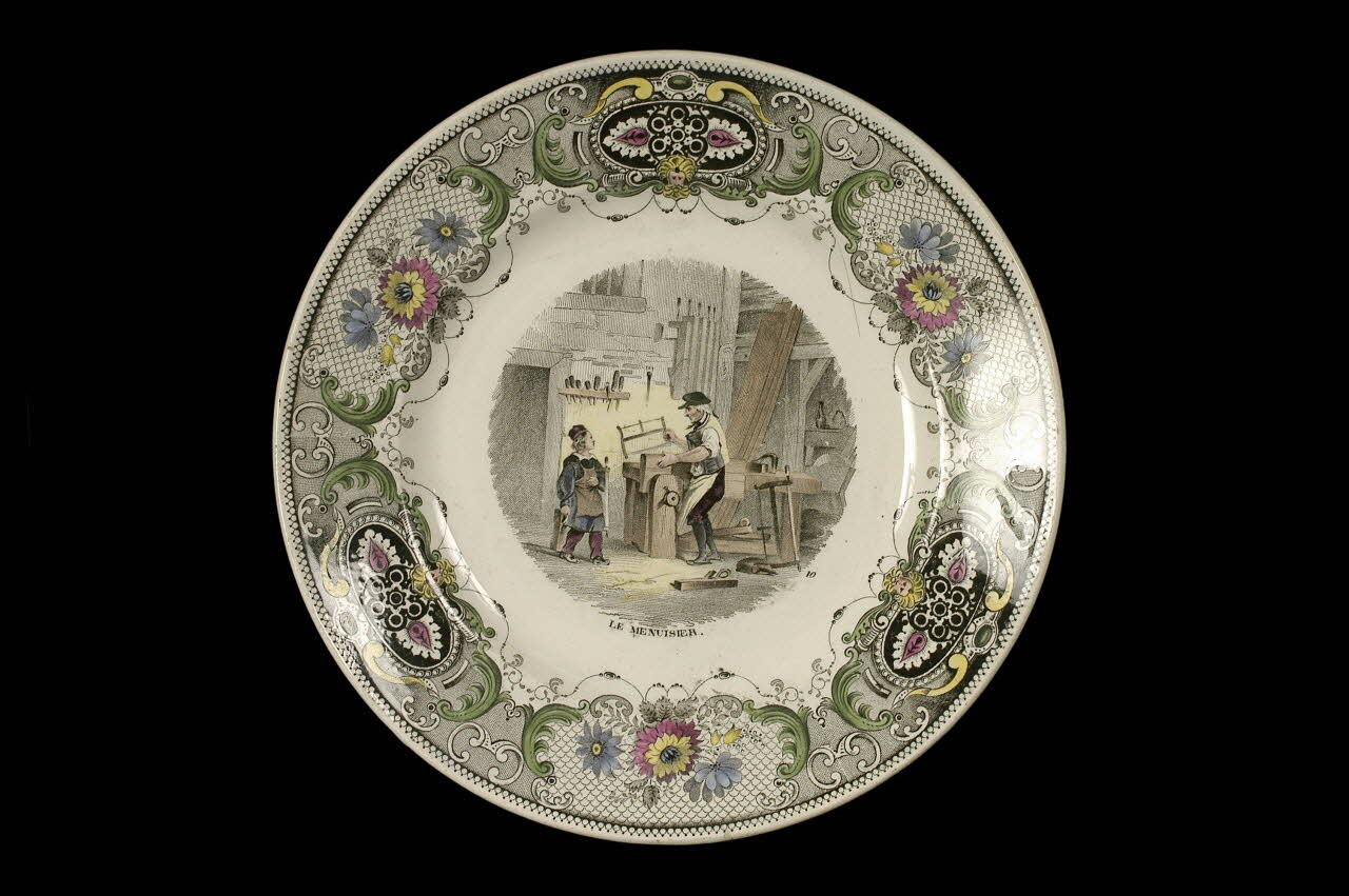 assiette plate 1965.18.8 Photo