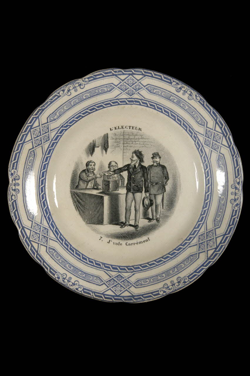 assiette plate 1965.23.2 Photo